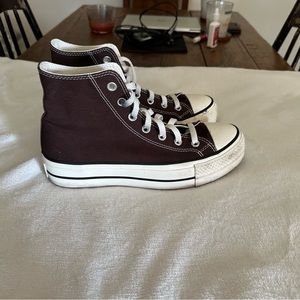 Women’s Brown Converse High Tops